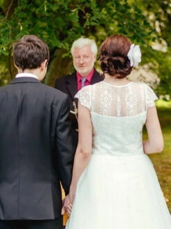 Ivory Sequinned Lace - Amber 27 Ivory Sequinned Lace - Amber -Bridal Fabric Shop 10721196 10204905444539721 176235679 n