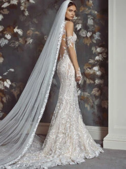 Ivory Beaded Bridal Lace - Giralda 20 Ivory Beaded Bridal Lace - Giralda -Bridal Fabric Shop 1256003Galia 2