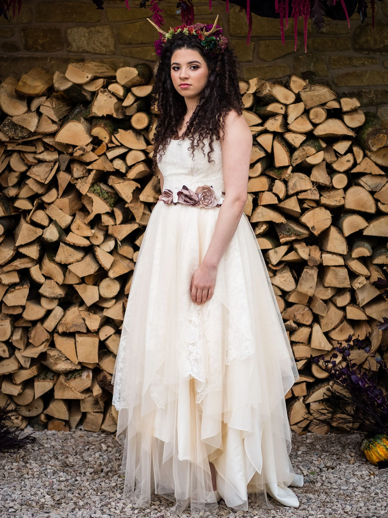 Ivory Corded Lace - Vanessa 6 Ivory Corded Lace - Vanessa - Image 6