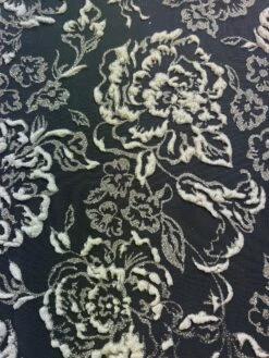 Ivory Glitter 3D Lace - Aileen 19 Ivory Glitter 3D Lace - Aileen -Bridal Fabric Shop Aileen 1