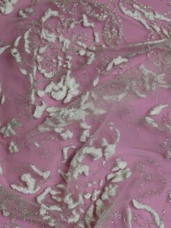 Ivory Glitter 3D Lace - Aileen 16 Ivory Glitter 3D Lace - Aileen -Bridal Fabric Shop Aileen