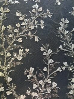 Ivory Beaded Lace - Amaris -Bridal Fabric Shop Amaris 1