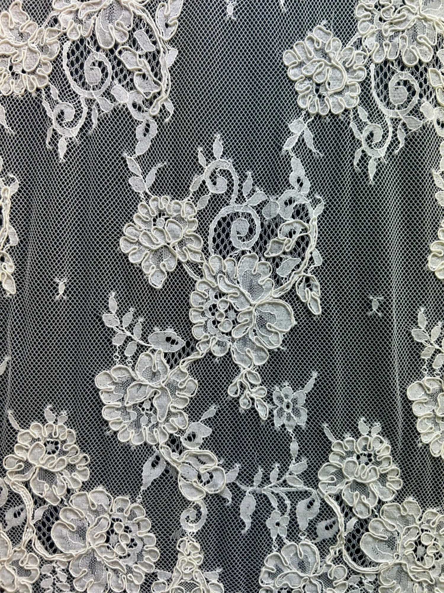 Ivory Corded Lace - Amelia 20 Ivory Corded Lace - Amelia - Image 20