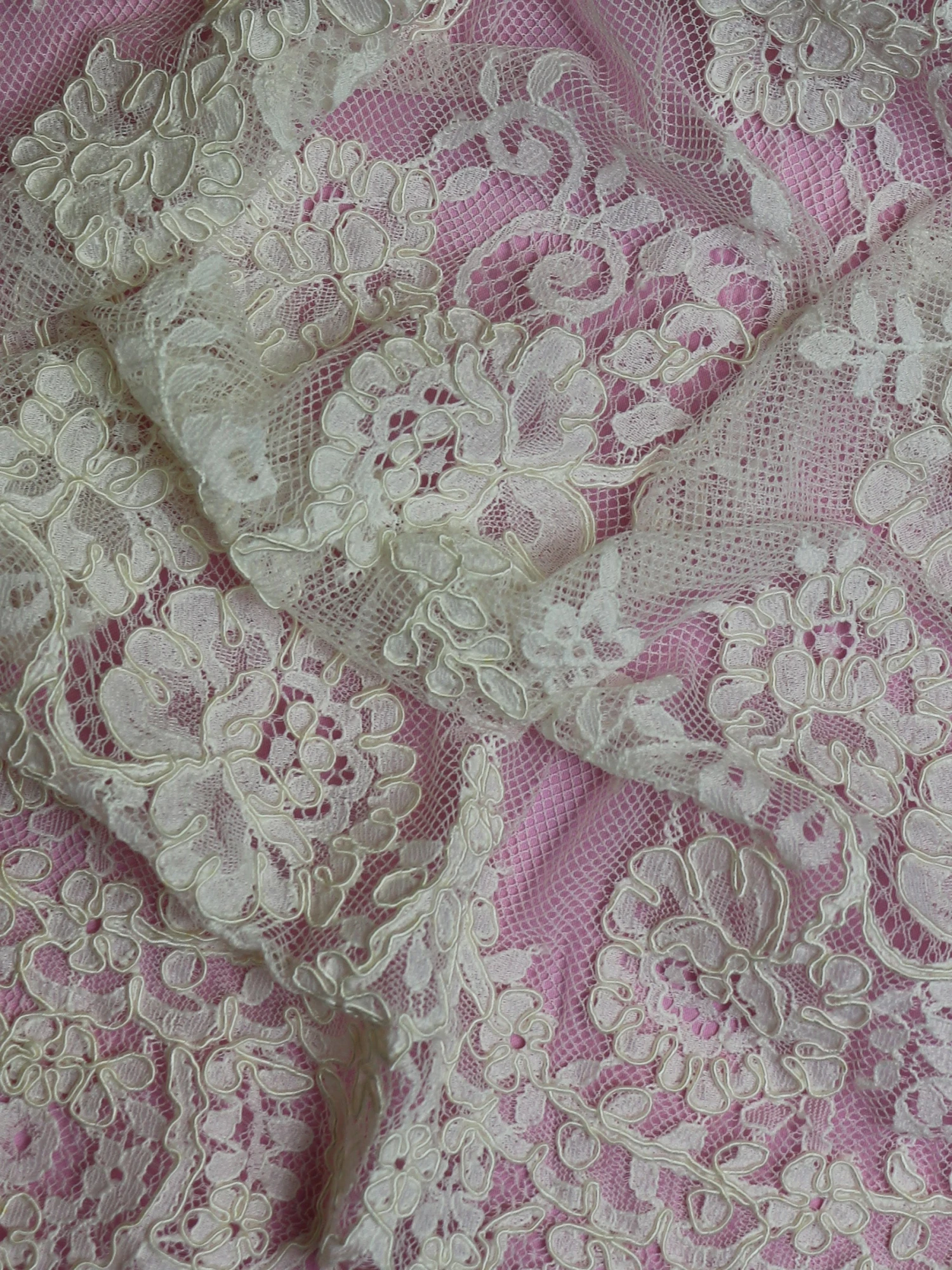 Ivory Corded Lace - Amelia 16 Ivory Corded Lace - Amelia - Image 16