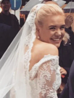 Ivory Beaded Lace - Anoushka -Bridal Fabric Shop Anoushkadress