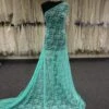 Aqua Raschel Stretch Lace - Evie