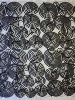 Black 3D Lace - Lorelei -Bridal Fabric Shop Black3DLace Lorelei FullWidth