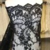 Black Beaded Lace - Ebony