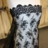 Black Embroidered Lace - Kirsty