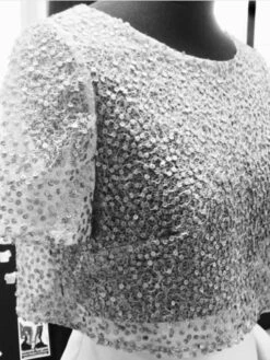 White Sequin Fabric - Moondust -Bridal Fabric Shop BlousemadeusingMoondust dda3473d 8e87 46a1 84ae 55da9a6fc21a