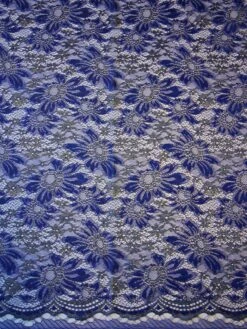 Blue Raschel Lace - Moseley -Bridal Fabric Shop BlueLace Moseley
