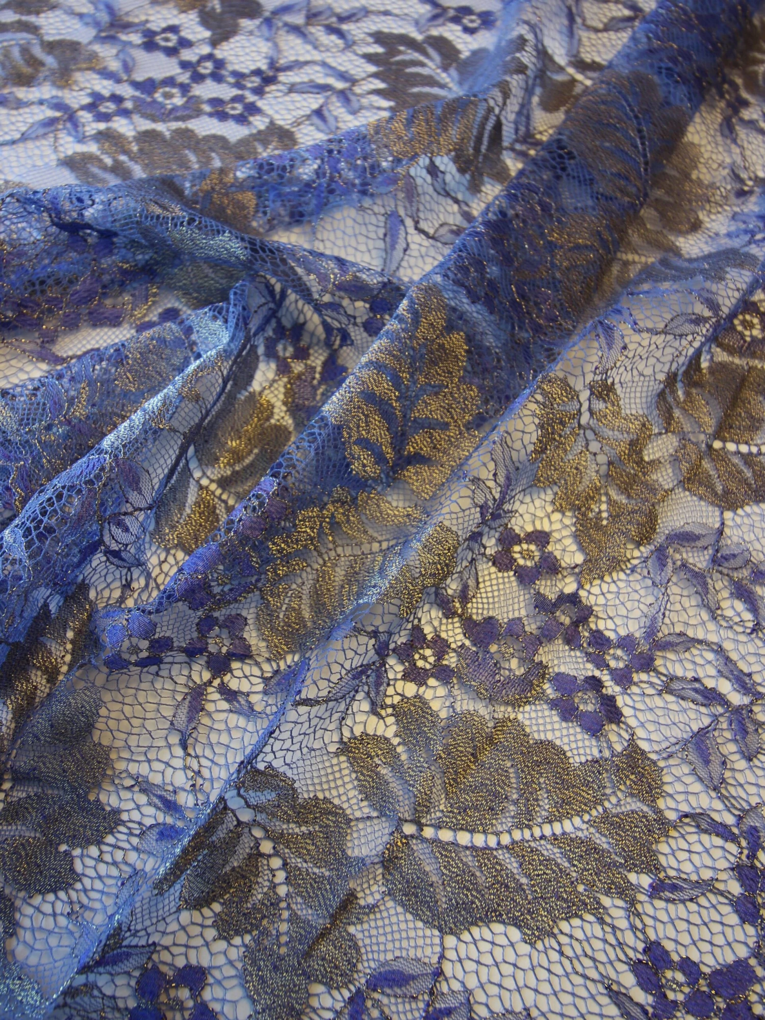 Blue Raschel Lace - Wren 8 Blue Raschel Lace - Wren - Image 8