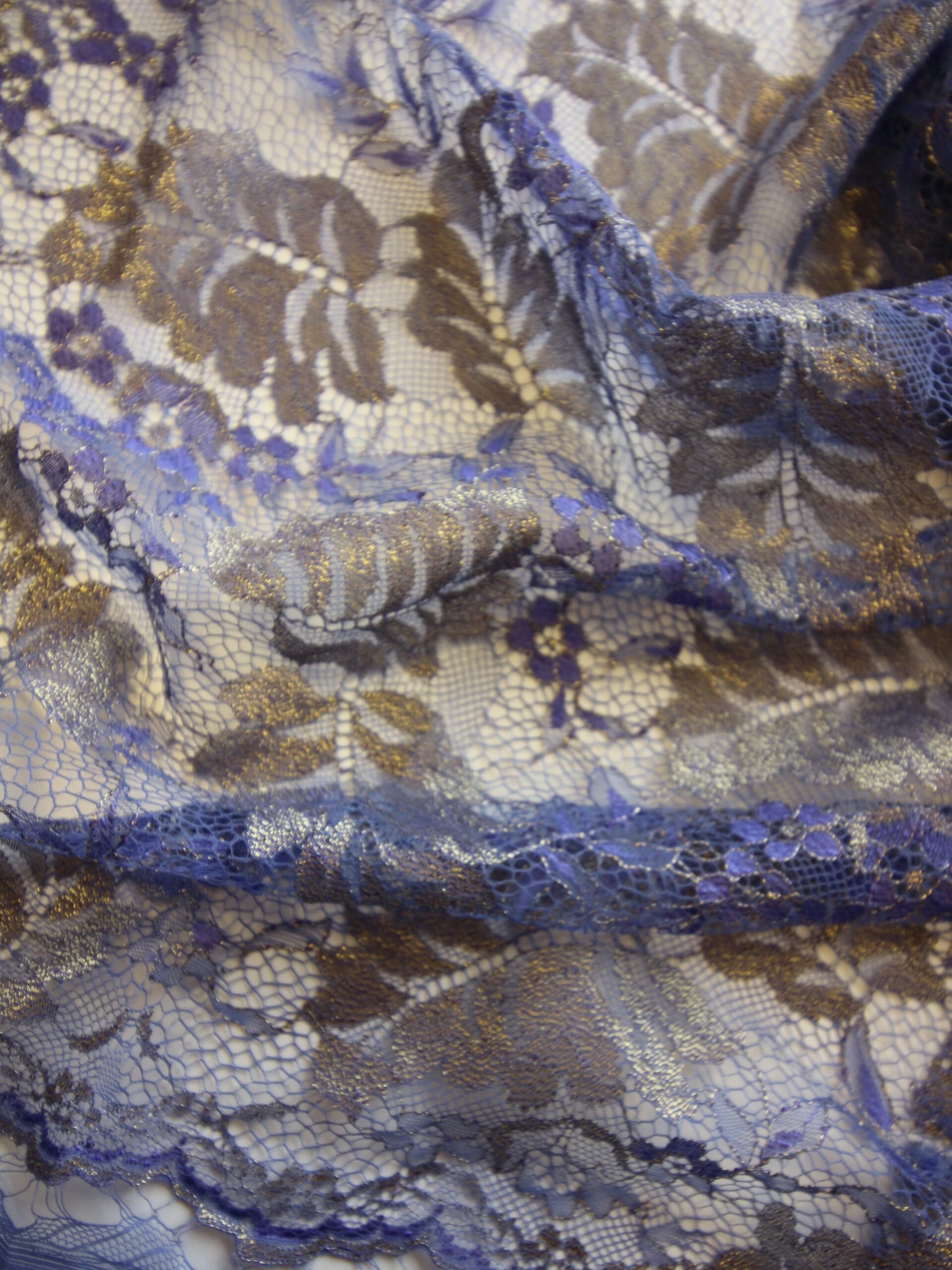 Blue Raschel Lace - Wren 6 Blue Raschel Lace - Wren - Image 6