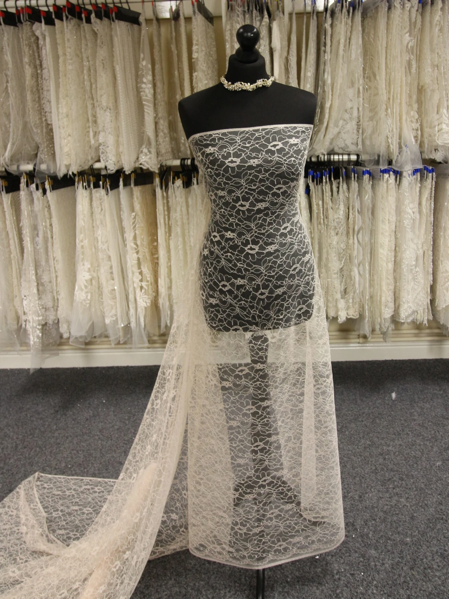 Blush Pink Lace - Leanne 1 Blush Pink Lace - Leanne