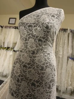 Blush Pink Corded Lace - Sinead 8 Blush Pink Corded Lace - Sinead -Bridal Fabric Shop BlushPinkLace Sinead