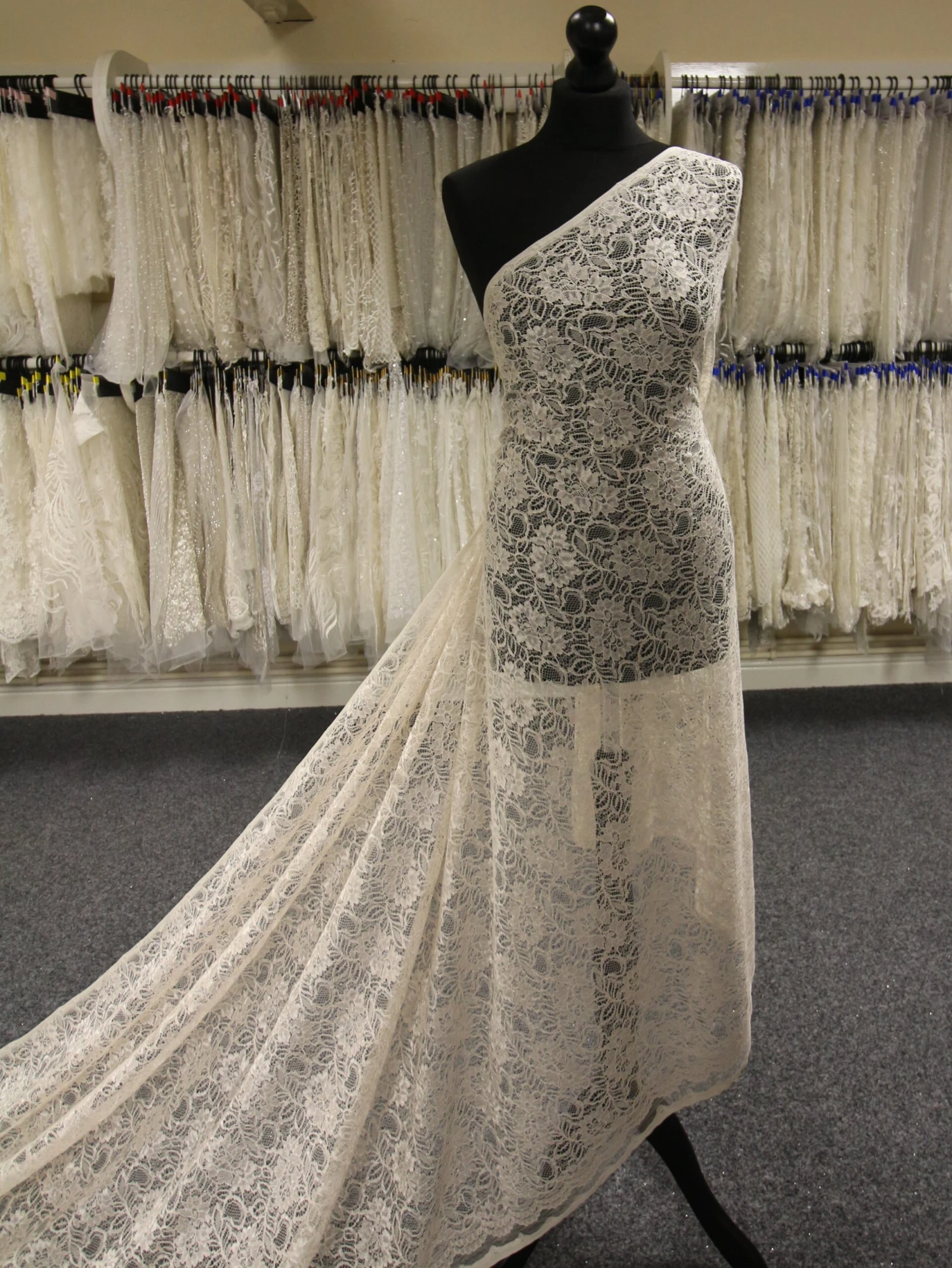 Blush Pink Corded Lace - Sinead 1 Blush Pink Corded Lace - Sinead