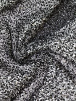 Black Beaded Lace - Britte -Bridal Fabric Shop BritteBlack