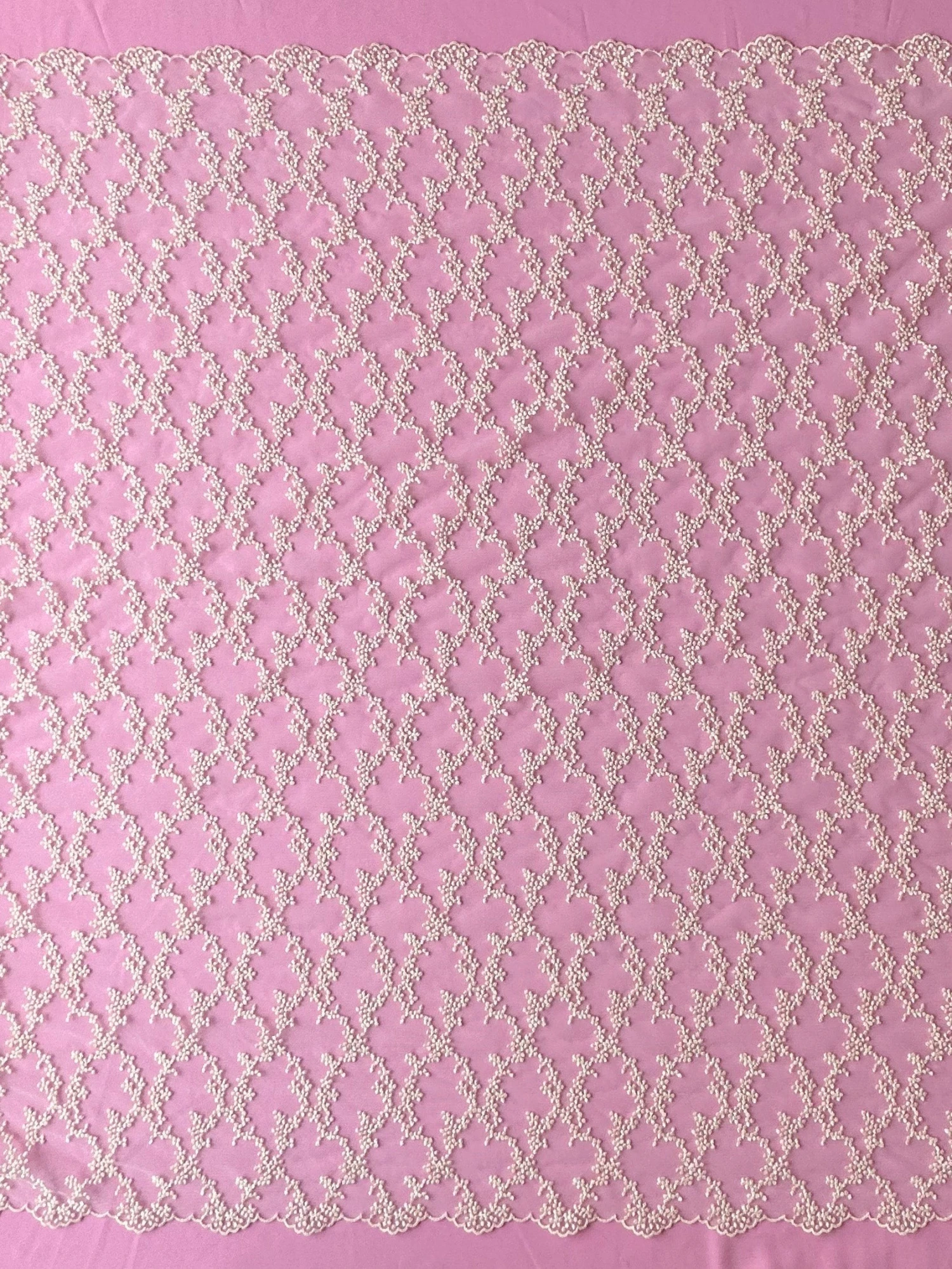 Champagne French Embroidered Lace - Larissa 2 Champagne French Embroidered Lace - Larissa - Image 2