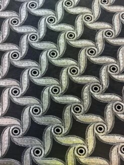 Ivory Embroidered Lace - Clarence -Bridal Fabric Shop Clarence