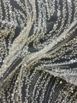 White Beaded & Sequinned Lace - Gillian -Bridal Fabric Shop DB99BAE2 A612 4DED 8301 32E986B764D3
