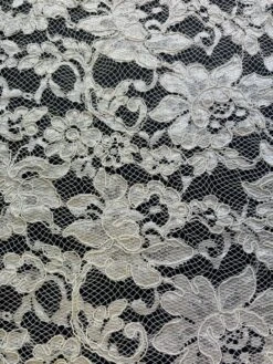 Ivory Corded Lace – Dawn -Bridal Fabric Shop Dawn 1