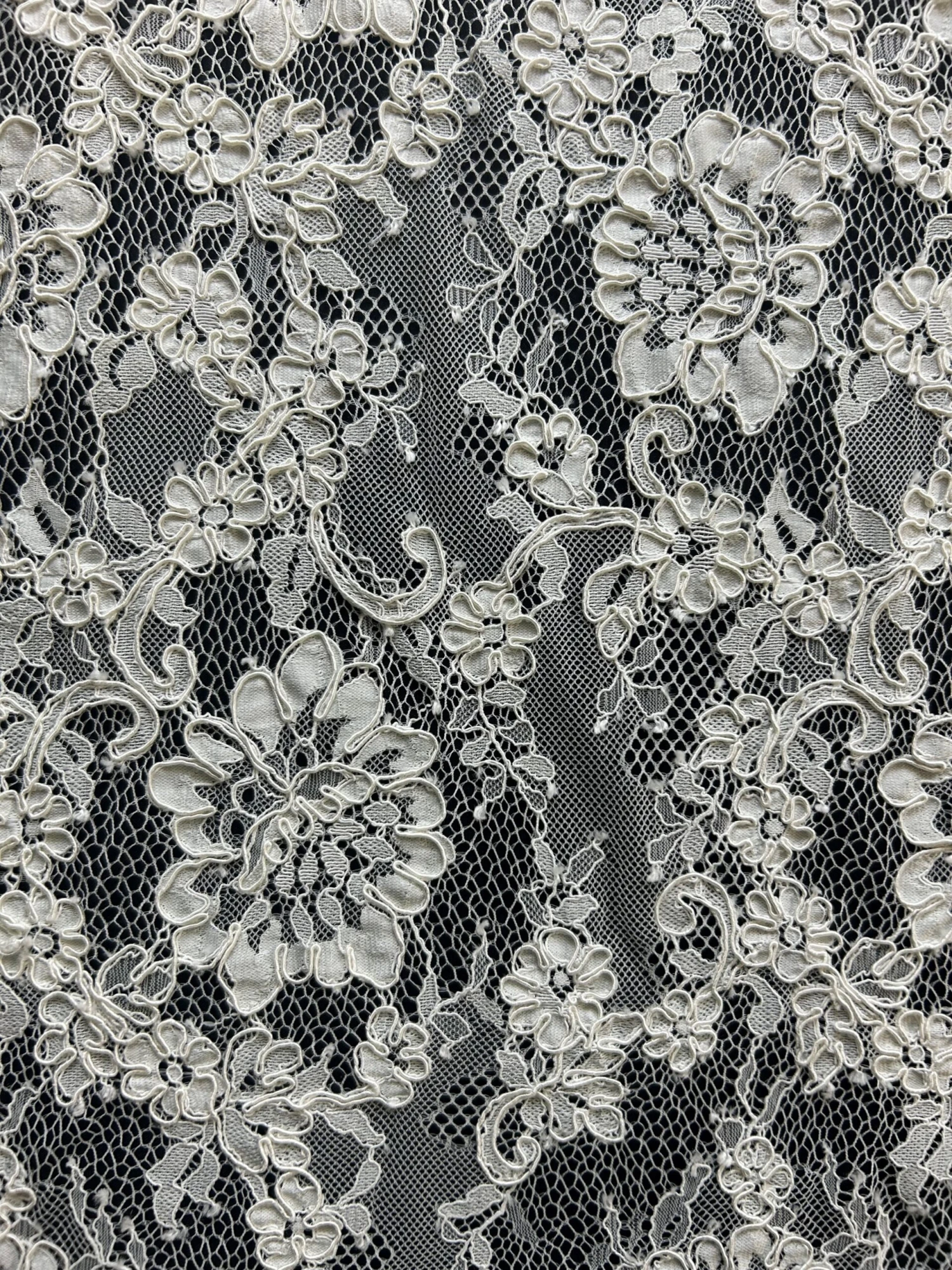 Ivory Corded Lace - Dionne 8 Ivory Corded Lace - Dionne - Image 8