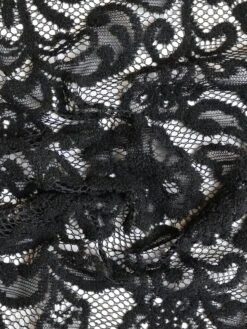 Black Lace - Edwina -Bridal Fabric Shop Edwina