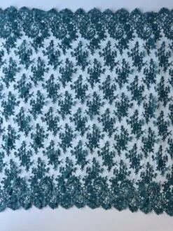 Emerald Green Lace - Eleanor -Bridal Fabric Shop EmeraldLace Eleanor fullwidth