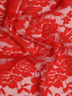 Scarlet Raschel Stretch Lace - Evie 9 Scarlet Raschel Stretch Lace - Evie -Bridal Fabric Shop EvieScarlet