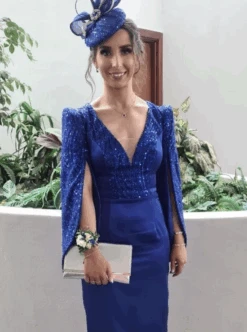 Blue Beaded & Sequinned Lace - Gillian -Bridal Fabric Shop GillianBluelace2 a240ae60 72e2 43a9 aa6c 9e36edbb9fa3