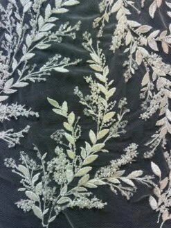 Ivory Beaded Bridal Lace - Giralda 25 Ivory Beaded Bridal Lace - Giralda -Bridal Fabric Shop Giralda