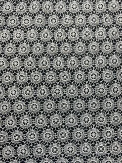 White Guipure Lace - Gordonia 17 White Guipure Lace - Gordonia -Bridal Fabric Shop GordoniaWhite