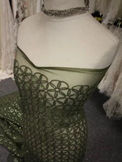 Green Embroidered Lace - Como -Bridal Fabric Shop GreenLace Como c5dc19f1 74ae 473d 895d 26e3350178cf
