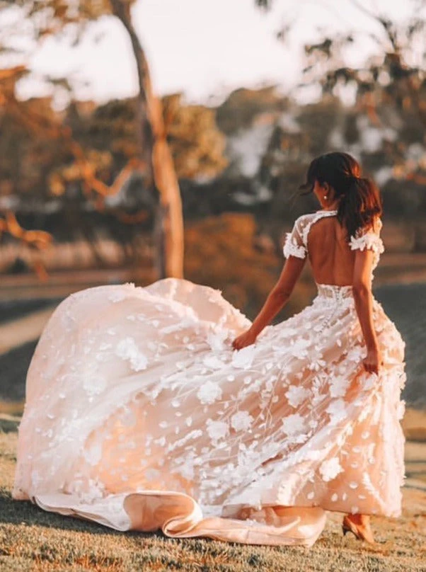 Ivory 3D Floral Lace - Loveleen 12 Ivory 3D Floral Lace - Loveleen - Image 12