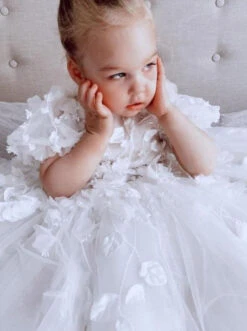 Ivory 3D Floral Lace - Loveleen 24 Ivory 3D Floral Lace - Loveleen -Bridal Fabric Shop H5035 D7