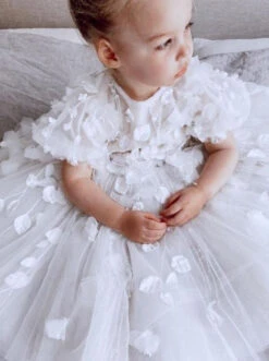 Ivory 3D Floral Lace - Loveleen 25 Ivory 3D Floral Lace - Loveleen -Bridal Fabric Shop H5035 D8