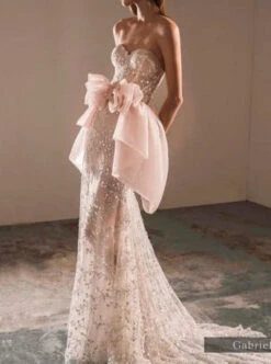 Ivory Beaded Lace - Amaris -Bridal Fabric Shop H5530 D6