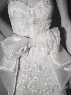 Ivory Beaded Lace - Amaris -Bridal Fabric Shop H5530 D7