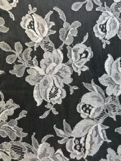 Ivory Chantilly Lace - Harper -Bridal Fabric Shop Harper