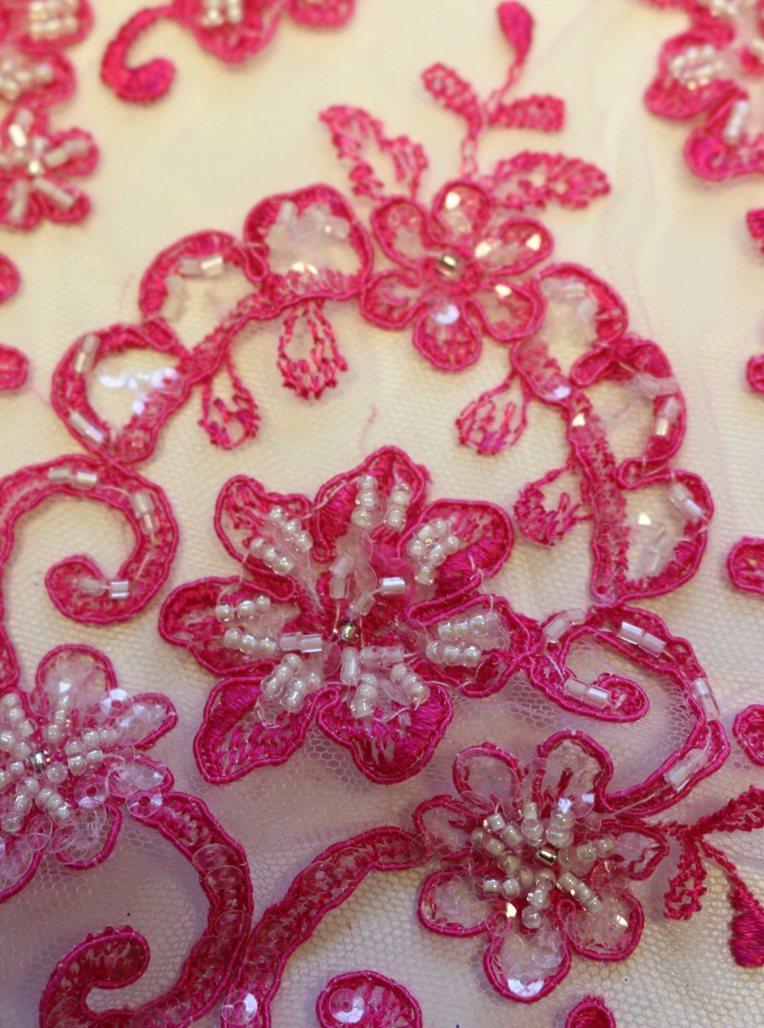 Passion Pink Lace - Alexandra 2 Passion Pink Lace - Alexandra - Image 2