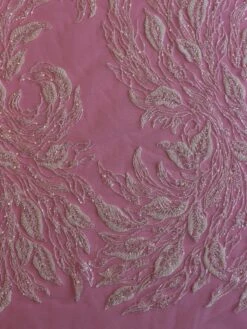 Ivory Beaded Embroidery Lace - Leonella 21 Ivory Beaded Embroidery Lace - Leonella -Bridal Fabric Shop IvoryBeadedLace Leonella