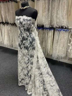 Ivory Beaded Lace - Anoushka -Bridal Fabric Shop IvoryBridalLace Anoushka 36f11792 0c8d 452b a855 9a0f565f98dc