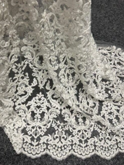 Ivory Beaded Lace – Ava -Bridal Fabric Shop IvoryBridalLace Ava 996ce851 3722 4515 8b03 cedb8cb1c629