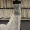 Ivory Beaded Lace - Celine