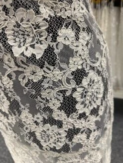 Ivory Corded Lace - Dionne 12 Ivory Corded Lace - Dionne -Bridal Fabric Shop IvoryBridalLace Dionne