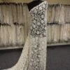 Ivory Beaded And Corded Lace - Elaine