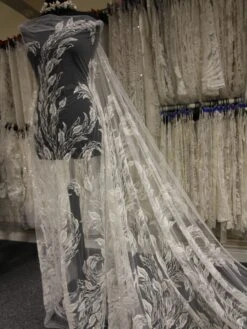 Ivory Beaded Embroidery Lace - Leonella 24 Ivory Beaded Embroidery Lace - Leonella -Bridal Fabric Shop IvoryBridalLace Lionella b733e8b7 00db 4943 991a 2d4abea5b3fb