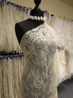 Ivory Embroidered Lace - Rocia -Bridal Fabric Shop IvoryBridalLace Rocia 4bc851e7 03f0 44c3 b053 d602956e858e