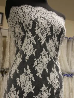 Soft White Chantilly Lace - Natasha -Bridal Fabric Shop IvoryChantillyLace Natasha 5137ba56 2d73 4257 b2a4 edf79bbb2c7b