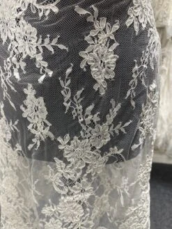Ivory Corded Lace - Brogan -Bridal Fabric Shop IvoryCordedBridalLace Brogan 95bf80e3 30c2 45f7 81aa 5ccb50771917